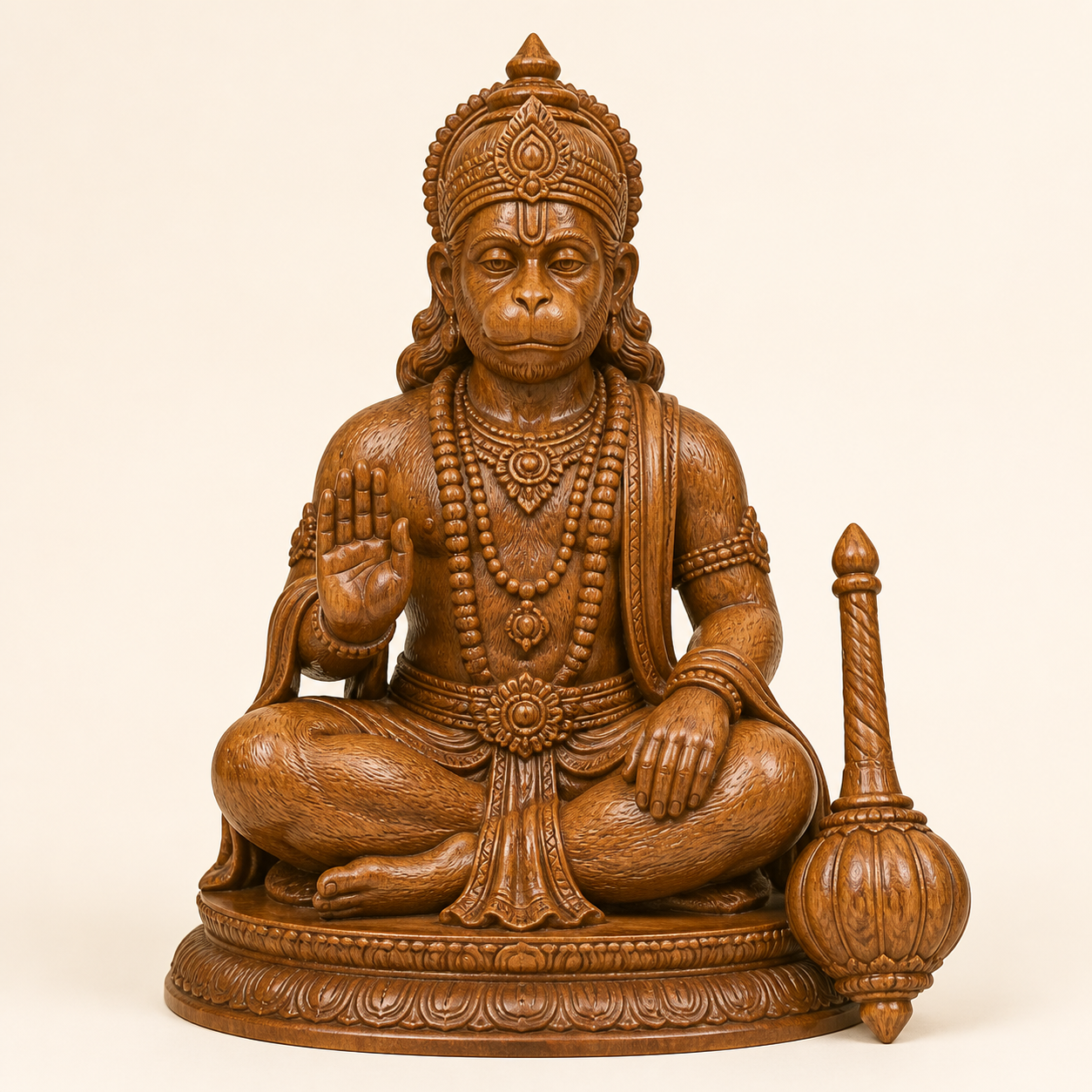 Seated Hanuman
